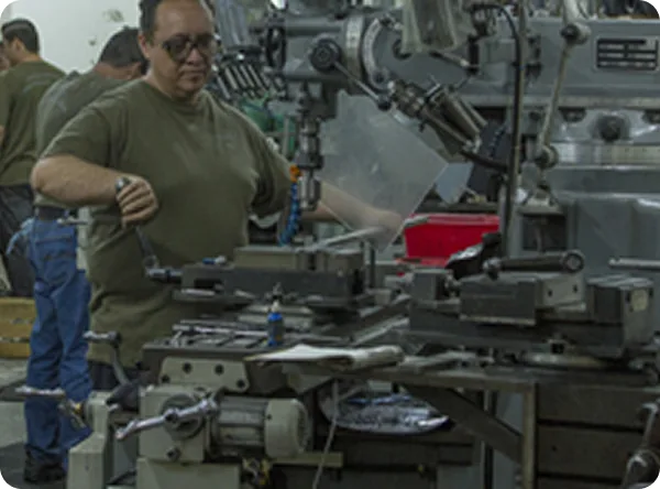 Fabricación de piezas industriales
